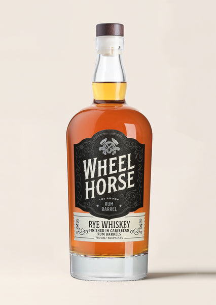 Rye Finished in Rum Barrels (Summer 2024) – Wheel Horse Whiskey
